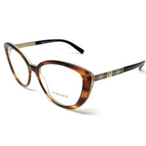 Versace Women's Havana Gold Eyeglasses!